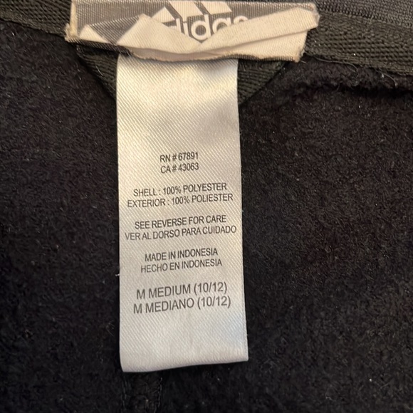 Nebraska Adidas Boys Jacket - Picture 4 of 4